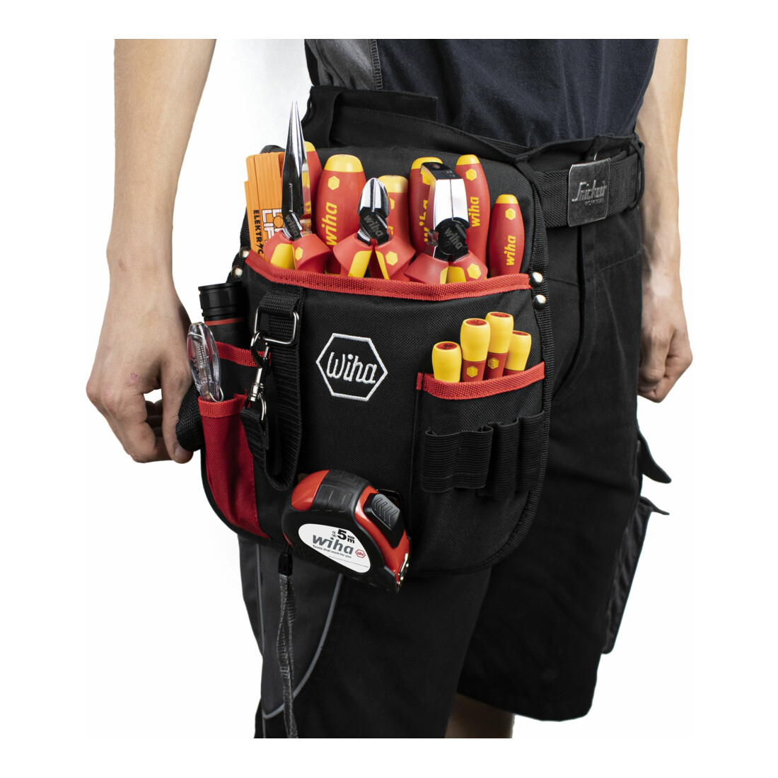 Wiha set d'outils électricien mixte, 18 pcs. incl. pochette de ceinture