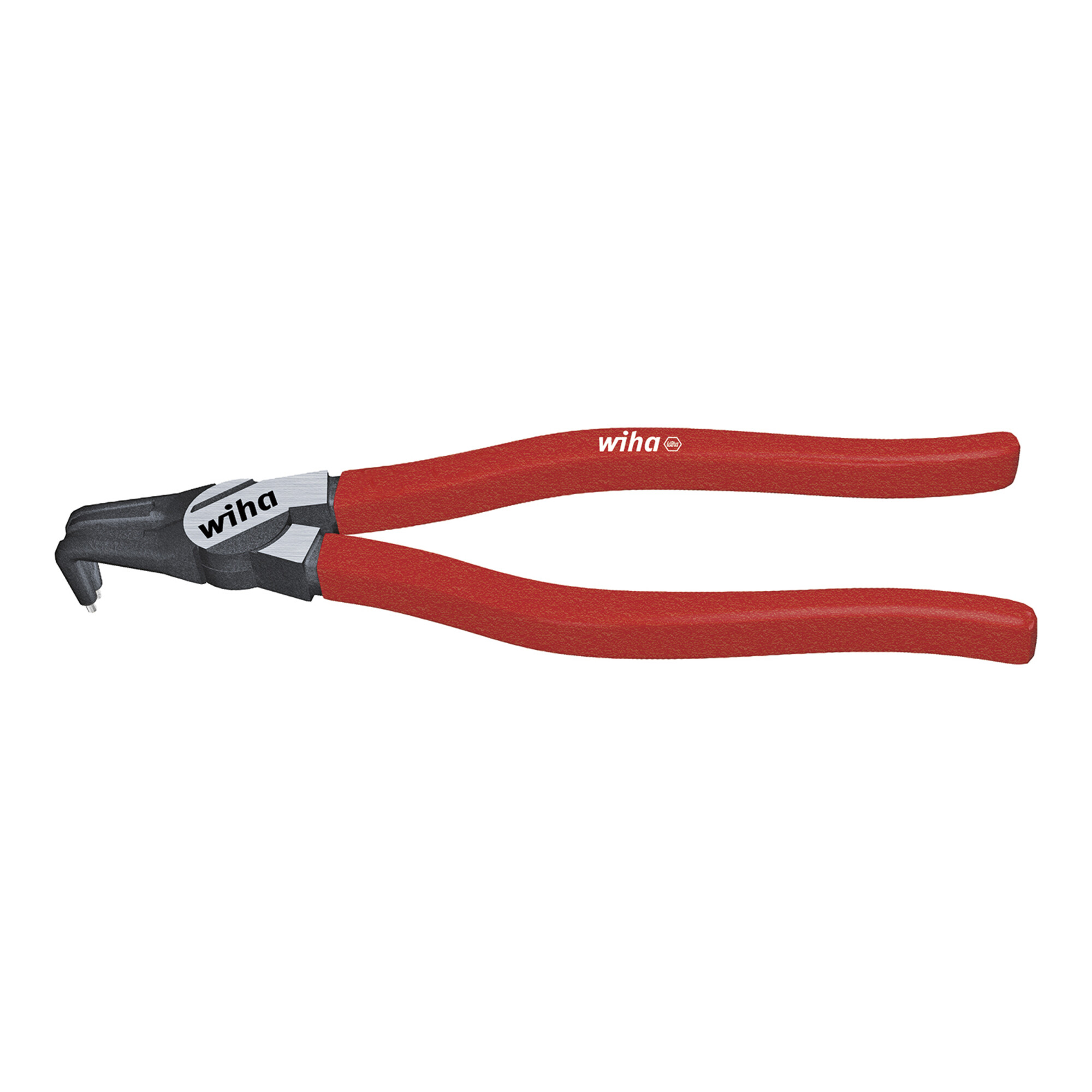 Wiha Sicherungsringzange Classic mit MagicTips für Innenringe (Bohrungen) mit abgewinkelter Form J 31, 220 mm