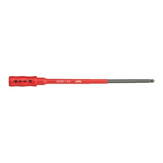 Wiha SlimBit holder electric, bloccabile meccanicamente per avvitatori VDE Torque con impugnatura da 6mm, 170mm