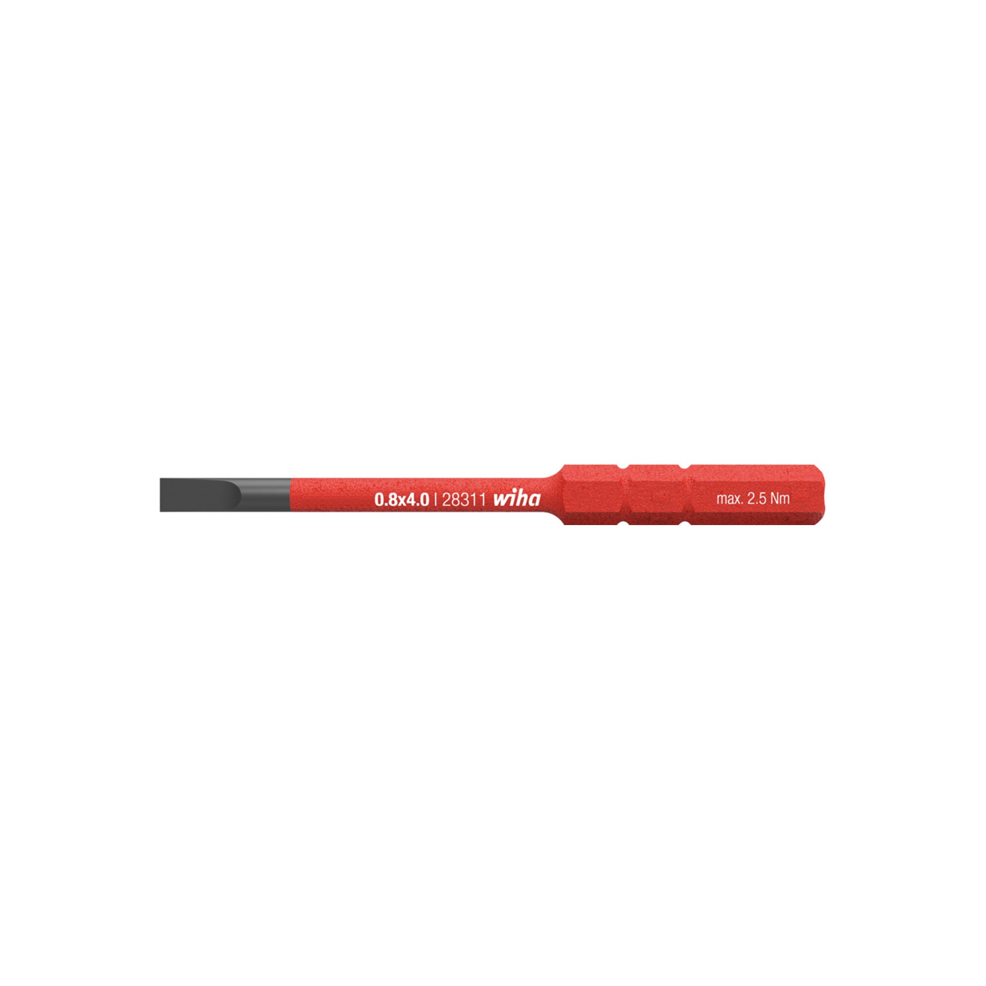 Wiha SoftFinish electric slimBit Schlitz (2831-10) 5,5 mm 75 mm 6,0 mm