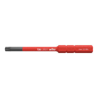 Wiha SoftFinish® electric slimBit Torx® (2831-15) T10 75 mm 6,0 mm