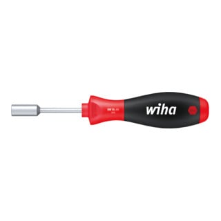 Wiha SoftFinish® schroevendraaier zeskant met korte ronde kling 7 mm x 65 mm