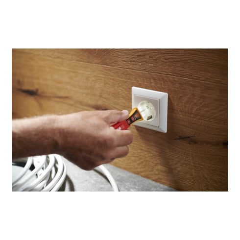 Wiha spanningstester Volt Detector EX-beschermd, contactloos, enkelpolig 12 - 1.000 V AC incl. 2x AAA batterijen (44309)