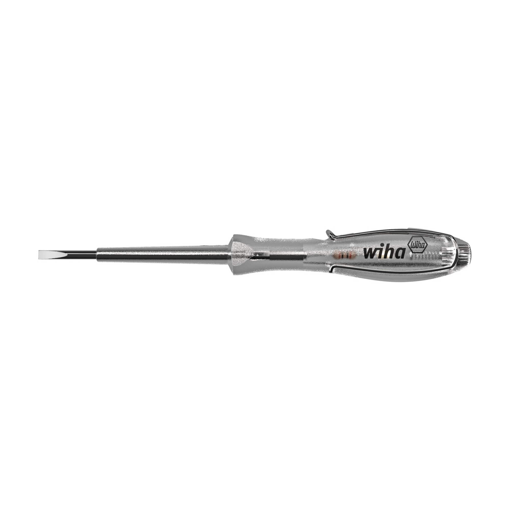 Wiha Spannungsprüfer SoftFinish einpolig, 110 - 250 Volt in Blister 3,0 mm x 60 mm