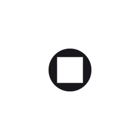 Wiha Steckschlüssel mit Quergriff Vierkant glanzvernickelt 6 mm x 125 mm