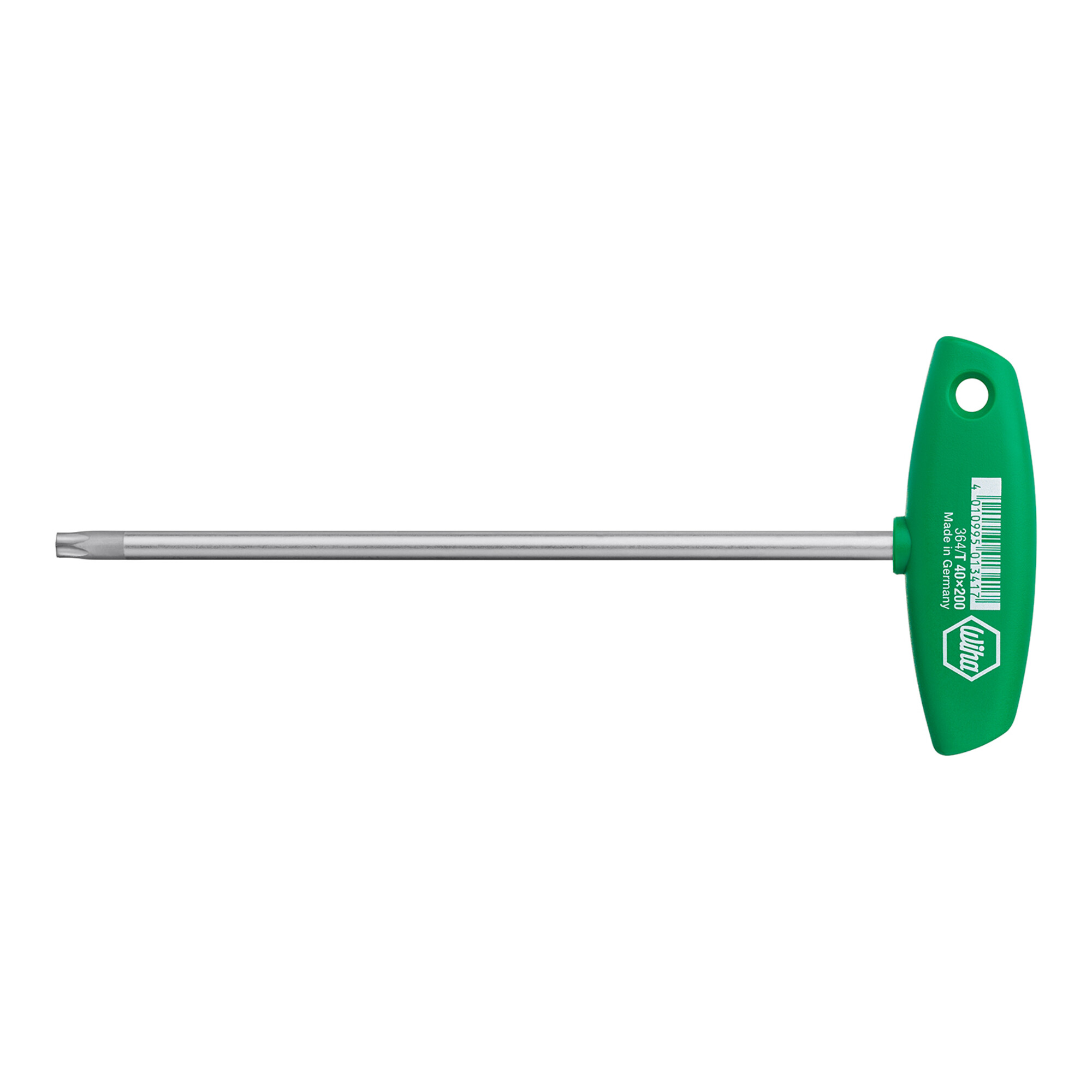 Wiha Stiftschlüssel mit Quergriff TX mattverchromt T27 x 200 mm