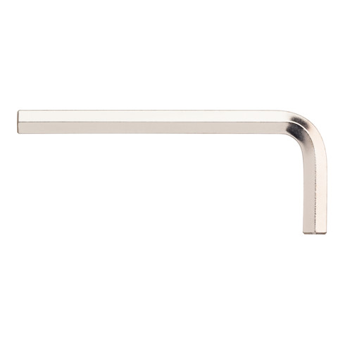 Wiha Stiftschlüssel Sechskant, Zoll-Ausführung kurz, glanzvernickelt 5/32 x 67 mm, 26 mm