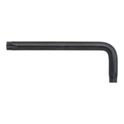 Wiha Stiftschlüssel TORX® Tamper Resistant (mit Bohrung) kurz, schwarzoxidiert T15H x 57 mm, 22 mm