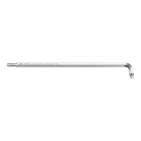 Wiha Stiftschlüssel TX Kugelkopf mit kurzem Schenkel, titansilber T20 x 149 mm, 13,3 mm
