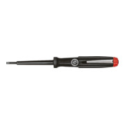 Wiha Tester di tensione 150-250 Volt a intaglio  nero, con clip 3,0mm x 60mm