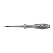 Wiha Tester di tensione SoftFinish® unipolare, 110 - 250 Volt in blister 3,0mm x 60mm