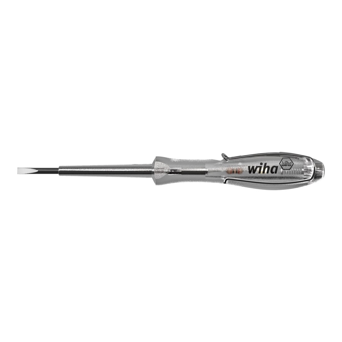 Wiha Tester di tensione SoftFinish® unipolare, 110 - 250 Volt in blister 3,0mm x 60mm