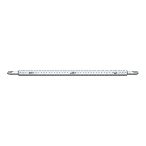 Wiha Tournevis avec lame interchangeable SYSTEM 6 Tri-Wing® 1/4" (27638) TW2 - TW3 x 150 mm