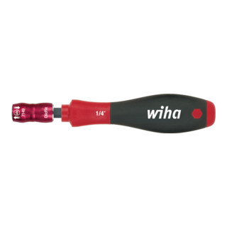 Wiha Tournevis avec porte-embout SoftFinish® à changement rapide 1/4" (25874) 146 mm