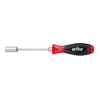 Wiha Tournevis SoftFinish® Tournevis à douille six pans, product metric avec lame ronde et écrou six pans (02837) 1/4 mm x 125 mm