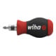Wiha Tournevis Stubby avec magasin de bits, 7 doubles bits 1/4 pouce, mixte