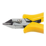 Wiha Tronchesi laterali Professional ESD larghe, testa appuntita e molla fermafilo con smusso piccolo 115mm-3