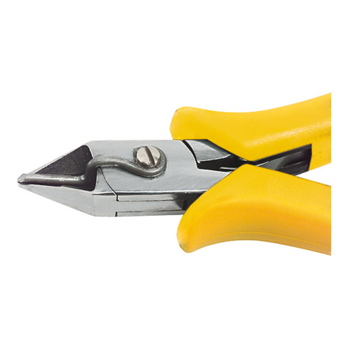Wiha Tronchesi laterali Professional ESD larghe, testa appuntita e molla fermafilo con smusso piccolo 115mm in blister