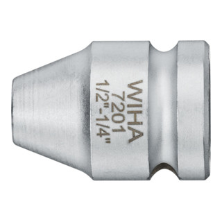 Wiha verbindingsstuk met borgring vorm G 6.3 + G 10 + G 12.5 (7201) 1/4" 1/2 mm