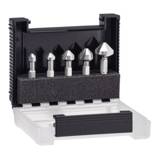 Wiha verzinkbitset 5 dlg. 1/4"