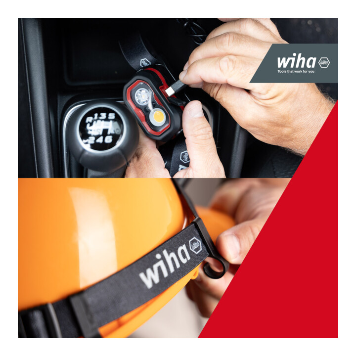 Wiha Voorhoofdlamp 500 lm met bewegingssensor (45700)