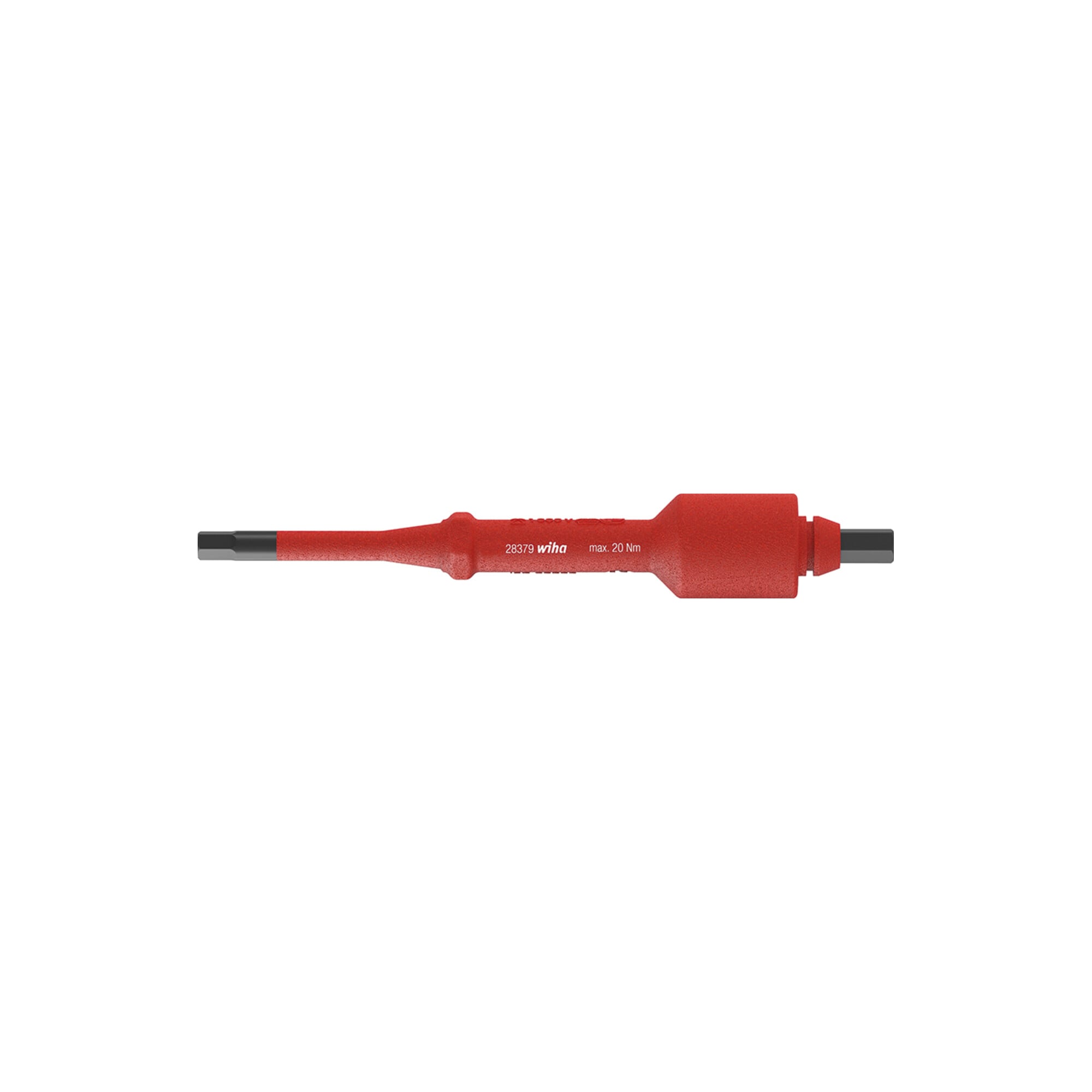 Wiha Wechselklinge electric Sechskant für Drehmoment-Schraubendreher mit Quergriff electric (38921) 6,0 x 136 mm, 20 Nm