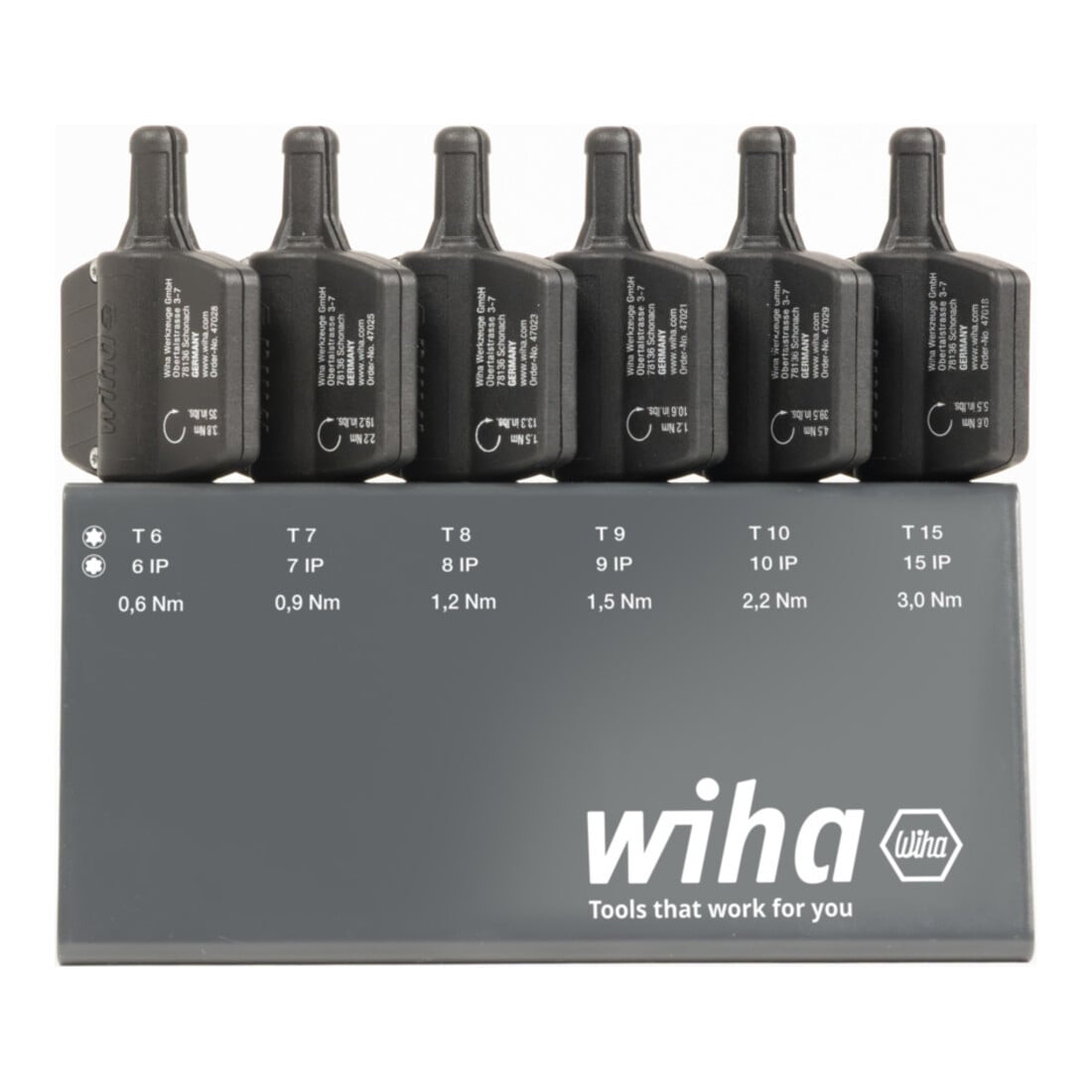 Wiha Wechselklinge Schlitz für easyTorque Key 2,5 mm x 110 mm (46880)