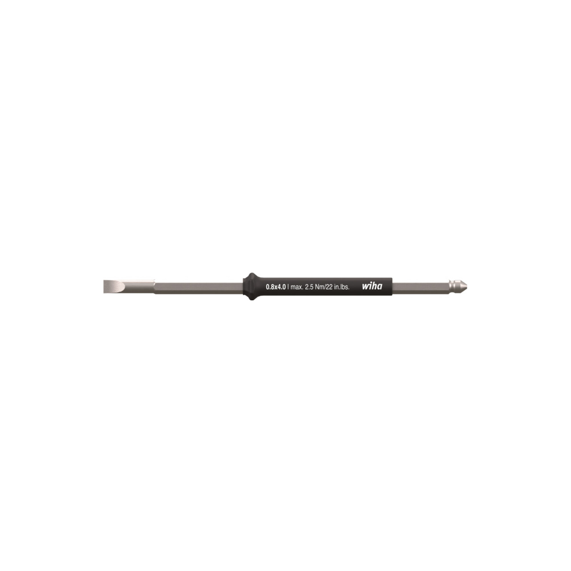 Wiha Wechselklinge Schlitz für easyTorque Key 4,0 mm x 110 mm (46883)