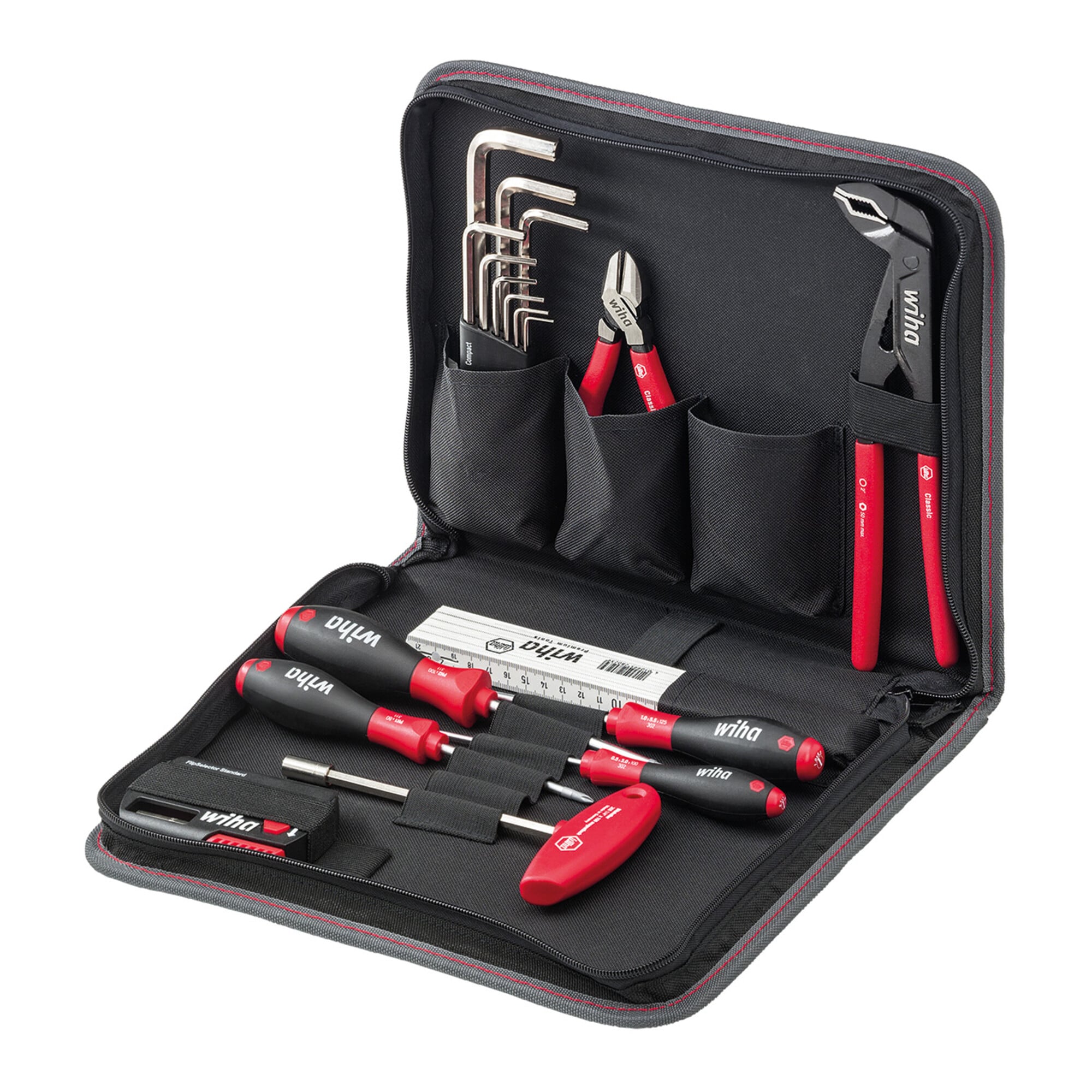 Wiha | Werkzeug Set Mechaniker gemischt | 30-tlg. in Tasche | 4010995000000
