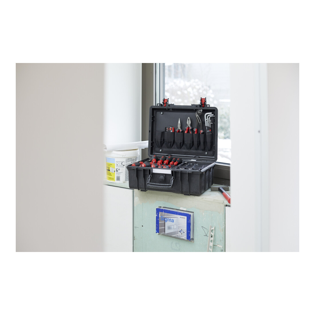 Wiha Werkzeugkoffer Basic Set L mechanic 40-tlg.