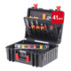 Wiha Werkzeugkoffer XL 2 electric 41-tlg., I Werkzeugkoffer gefüllt für Elektriker mit Tragegurt-1