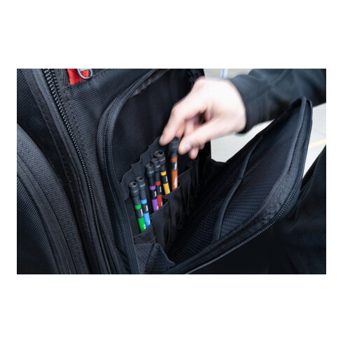 Wiha Wiha Magnetische steeksleutelset 6-dlg. kleurgecodeerd 5,5-13 mm 150 mm extra lang tot 79 Nm 1/4 steeksleutelset voor accu-schroevendraaier magnetische zeskant steeksleutel slagmoersleutel doppen (47035)