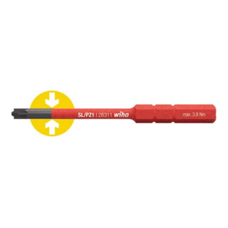 Wiha VDE SoftFinish® Wechselklinge Schlitz/Pozidriv