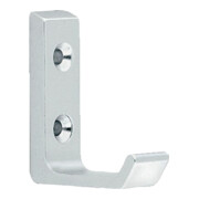 Wilesco SCHROEDER, Crochet profilé pour vestiaire, 5173 I 34 mm anodisé