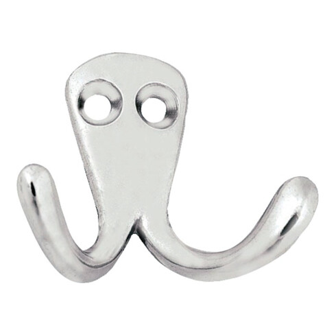 Wilesco SCHROEDER, porte-serviettes rond, 2 bras, I 32 mm, aluminium laqué