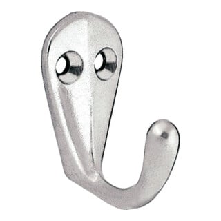 Wilesco SCHROEDER, porte-serviettes rond, 5040, 1 bras, I 23 mm, aluminium poli