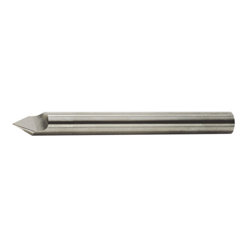 Wilke Gravierstichel Profil D D.12mm VHM Gesamt-L. 75mm