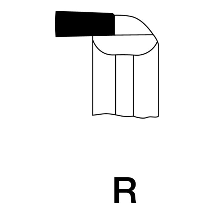 Wilke Hakendrehmeißel HM P25/P30 rechts