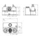 Wilo Abwasserhebeanlage DrainLift SANI-L. 21/T540/4C-CEE, S1, 400 V, 50 Hz