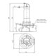 Wilo Abwassertauchmotorpumpe Rexa FIT -S03- 224A/21T025-540/O, 2,5 kW, 400 V, m Schn