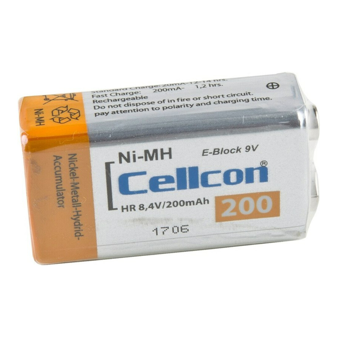 Wilo Batterie NiMh 9 V/200 mAh pour alarme autonome