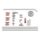 Wilo Bypassleitung und Druckmanometer Helix V/VE/EXCEL 22/36/52 in 1.4409-1