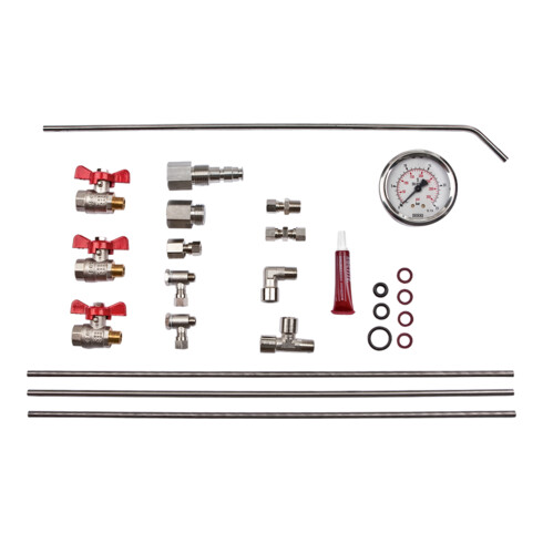 Wilo Bypassleitung und Druckmanometer Helix V/VE/EXCEL 22/36/52 in 1.4409