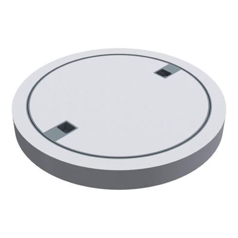 Wilo Couvercle de regard Port 600 A15, avec anneau, sans valve, béton, selon EN 124