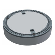 Wilo Couvercle de regard Port 600 B125, avec anneau, sans valve, fonte, selon EN 124-1