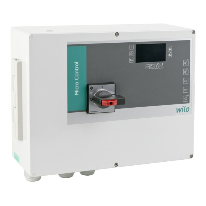 Wilo Dispositif de commande MS-L-2x4kW-DOL-T4, 2 pompes submersibles