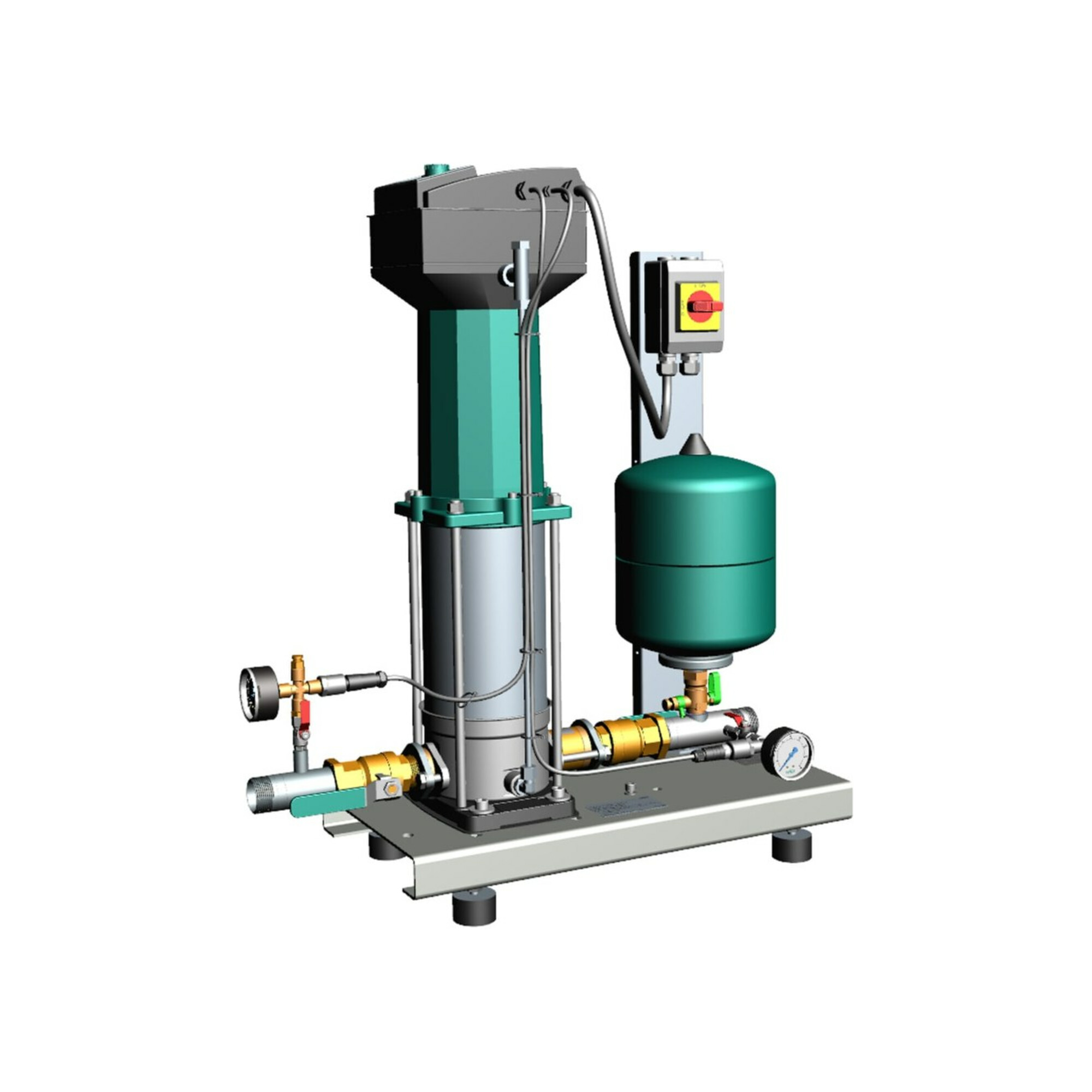 Wilo Druckerh.Anl SiBoost Sm. 1 MVISE 404, 8 cbm/h, G 1 1/4