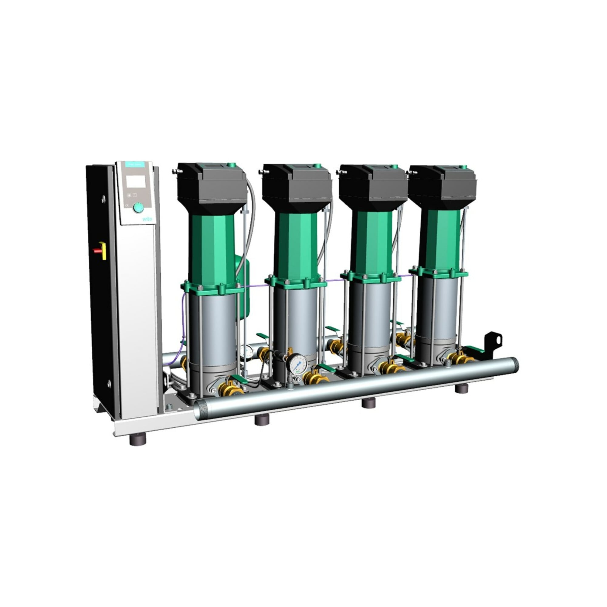 Wilo Druckerhöhungsanlage SiBoost 2 Smart MVISE 206, 1,1 kW