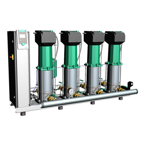 Wilo Druckerhöhungsanlage SiBoost 2 Smart MVISE 404, 1,1 kW