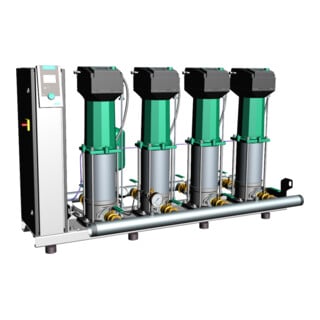 Wilo Druckerhöhungsanlage SiBoost 4 Smart MVISE 406, 1,1 kW
